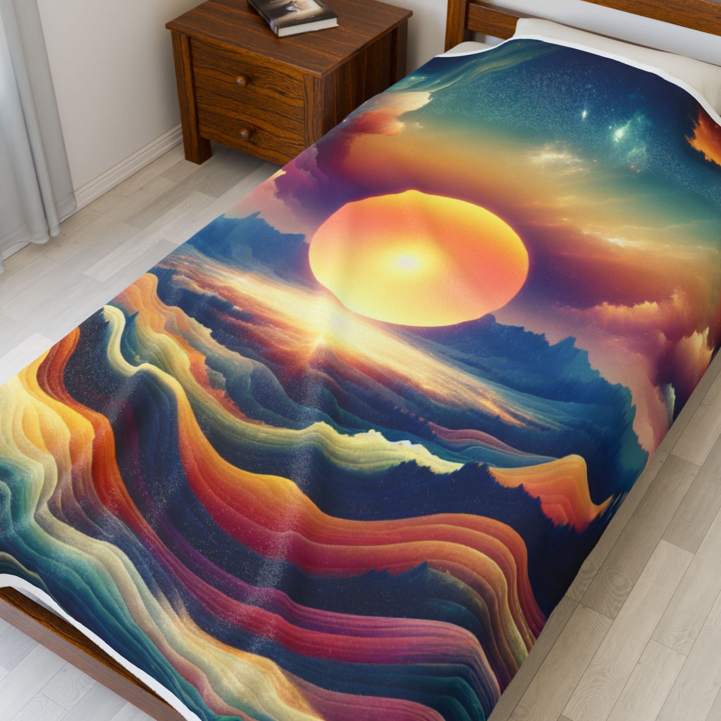 Solar Rhapsody - Plush Blanket
