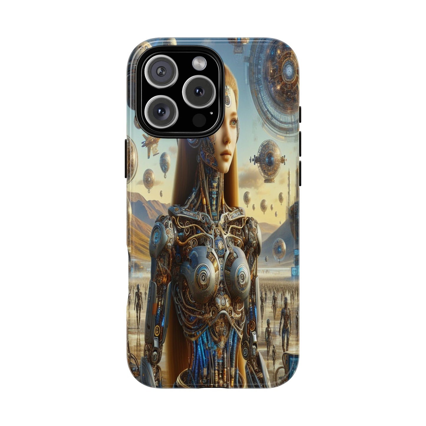 Futuristic Realm of Technology - Phone Case