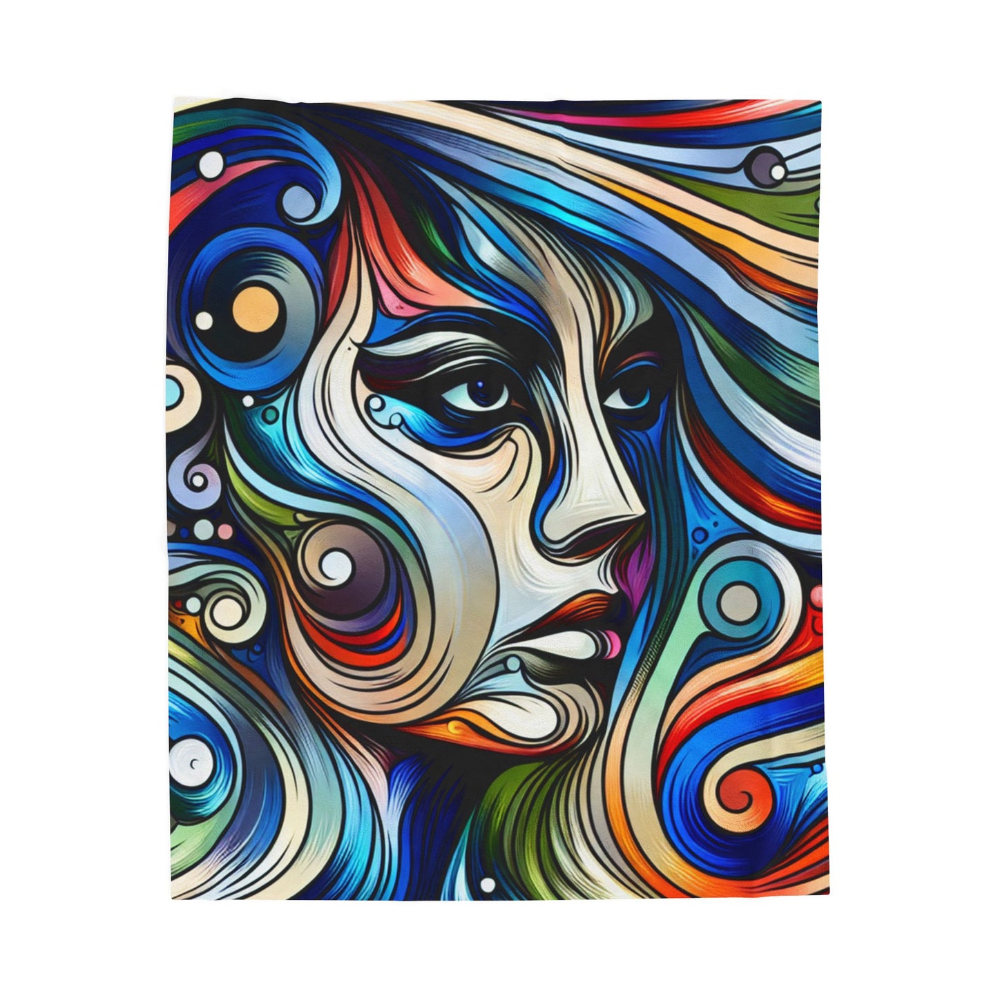 Radiance in Motion - Plush Blanket