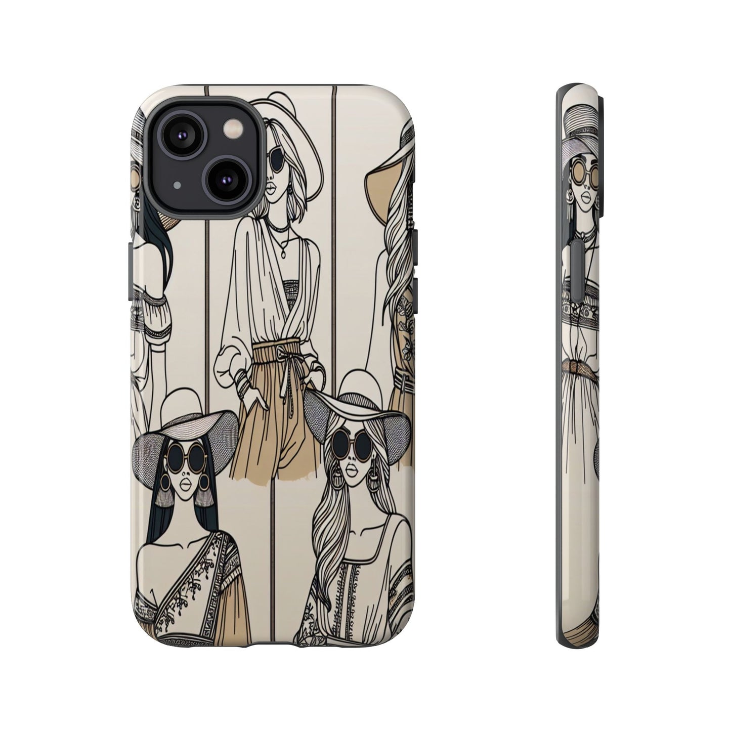 Chic Bohemian Fashion Styles - Phone Case