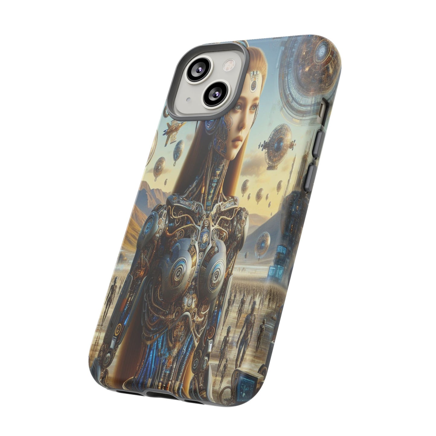 Futuristic Realm of Technology - Phone Case