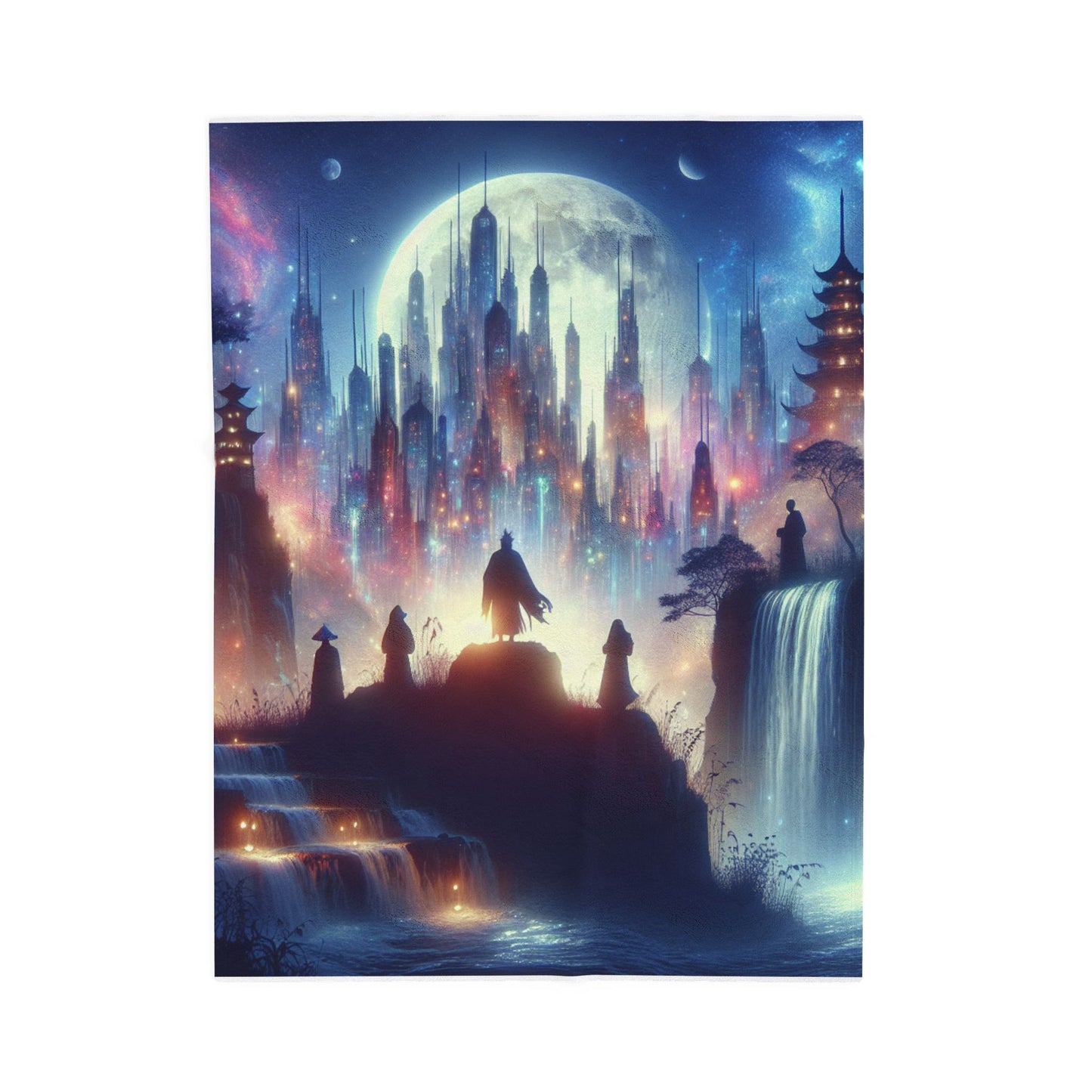 Enlightened Odyssey - Plush Blanket