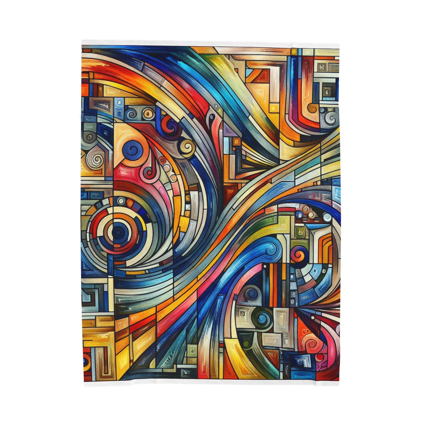 Patterns of the Spectrum - Plush Blanket