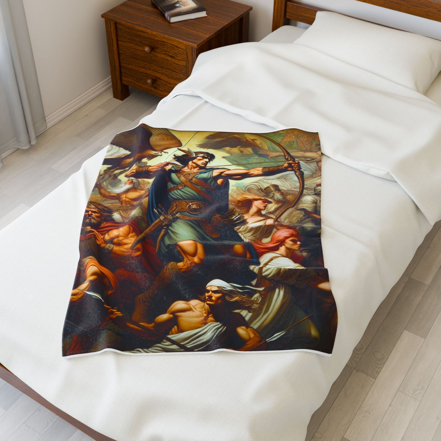 Odyssey of Ancient Legends- Plush Blanket