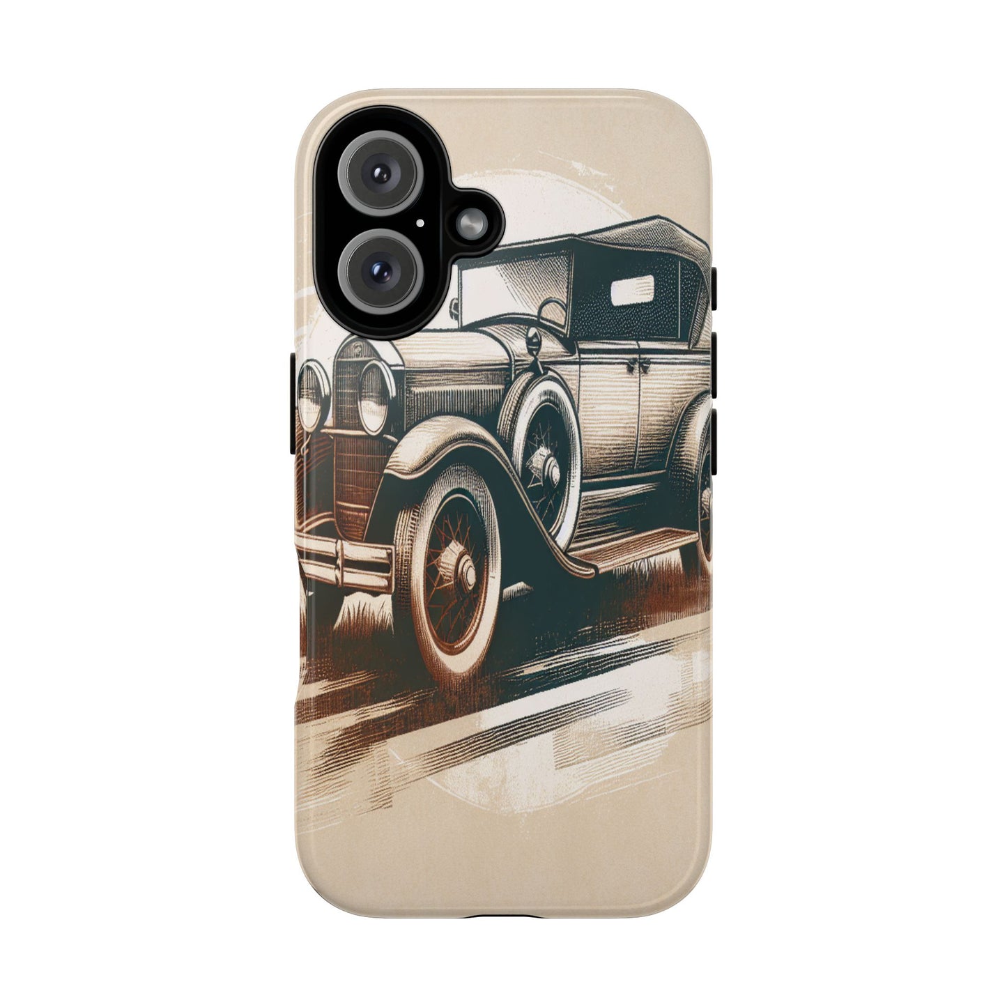 Vintage Wheels in Motion - Phone Case