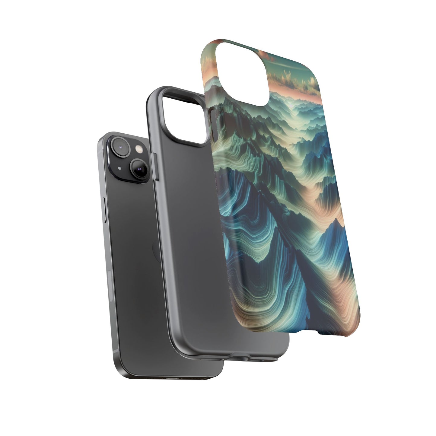 Ethereal Landscapes of Tranquility - Phone Case