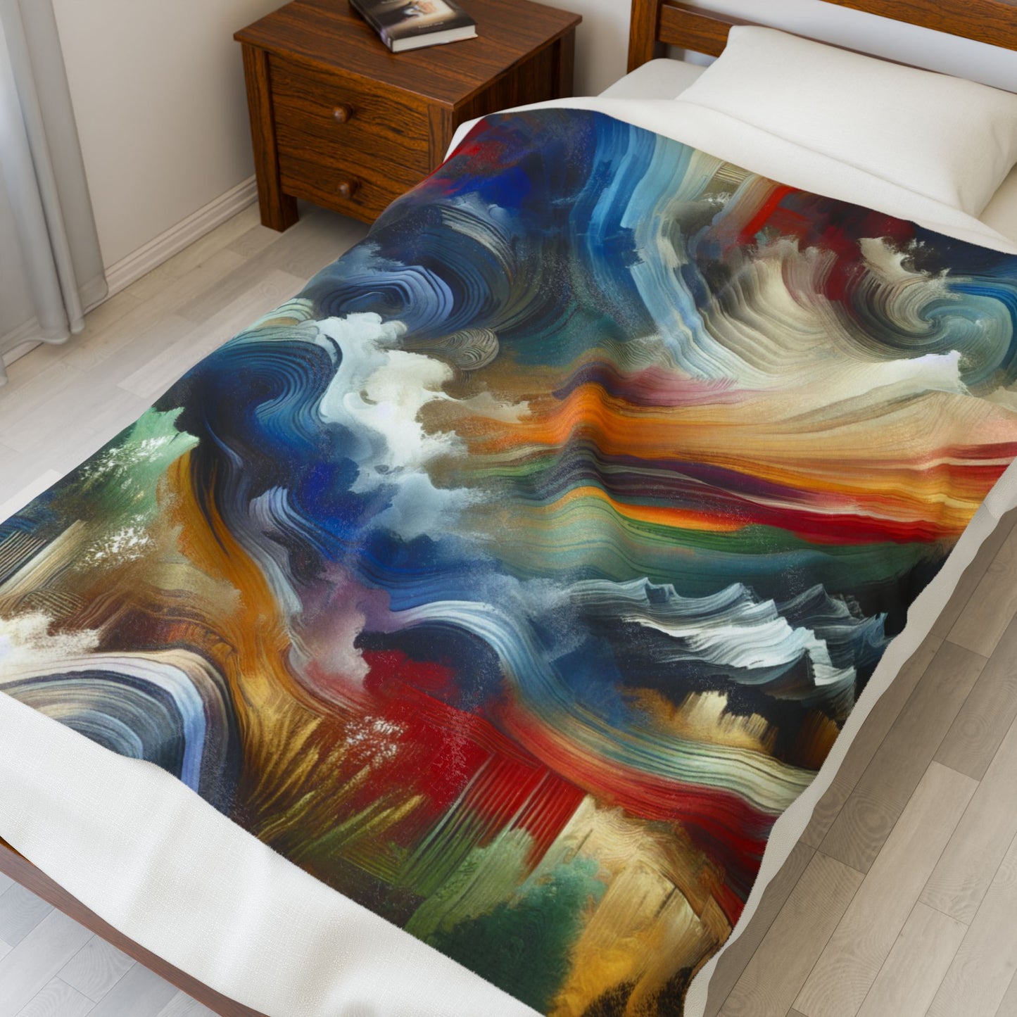 Swirling Fantasia - Plush Blanket