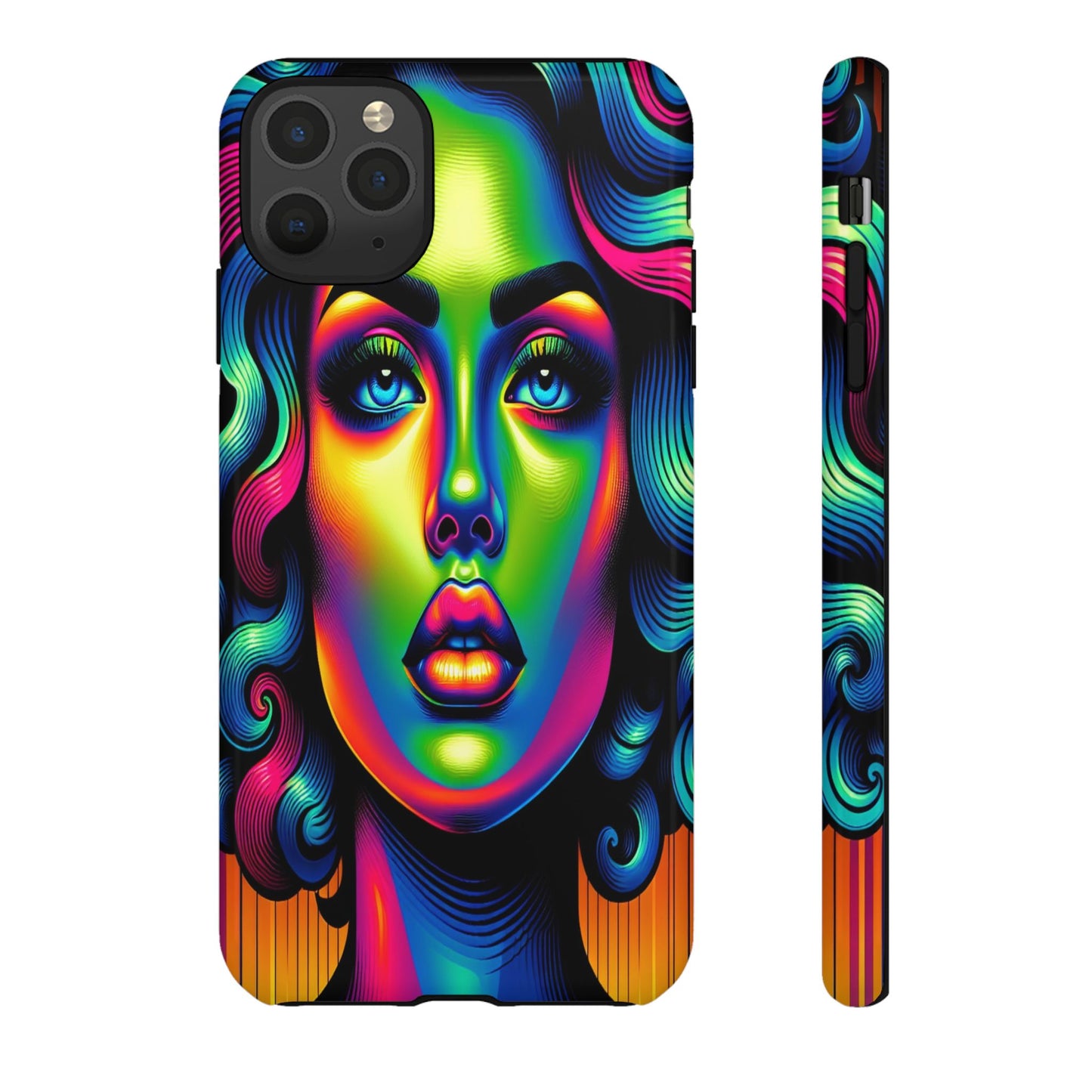 Custom Protective Spectrum Radiance Iphone Case Compatible With Iphone 16 15 14 - Phone Cover