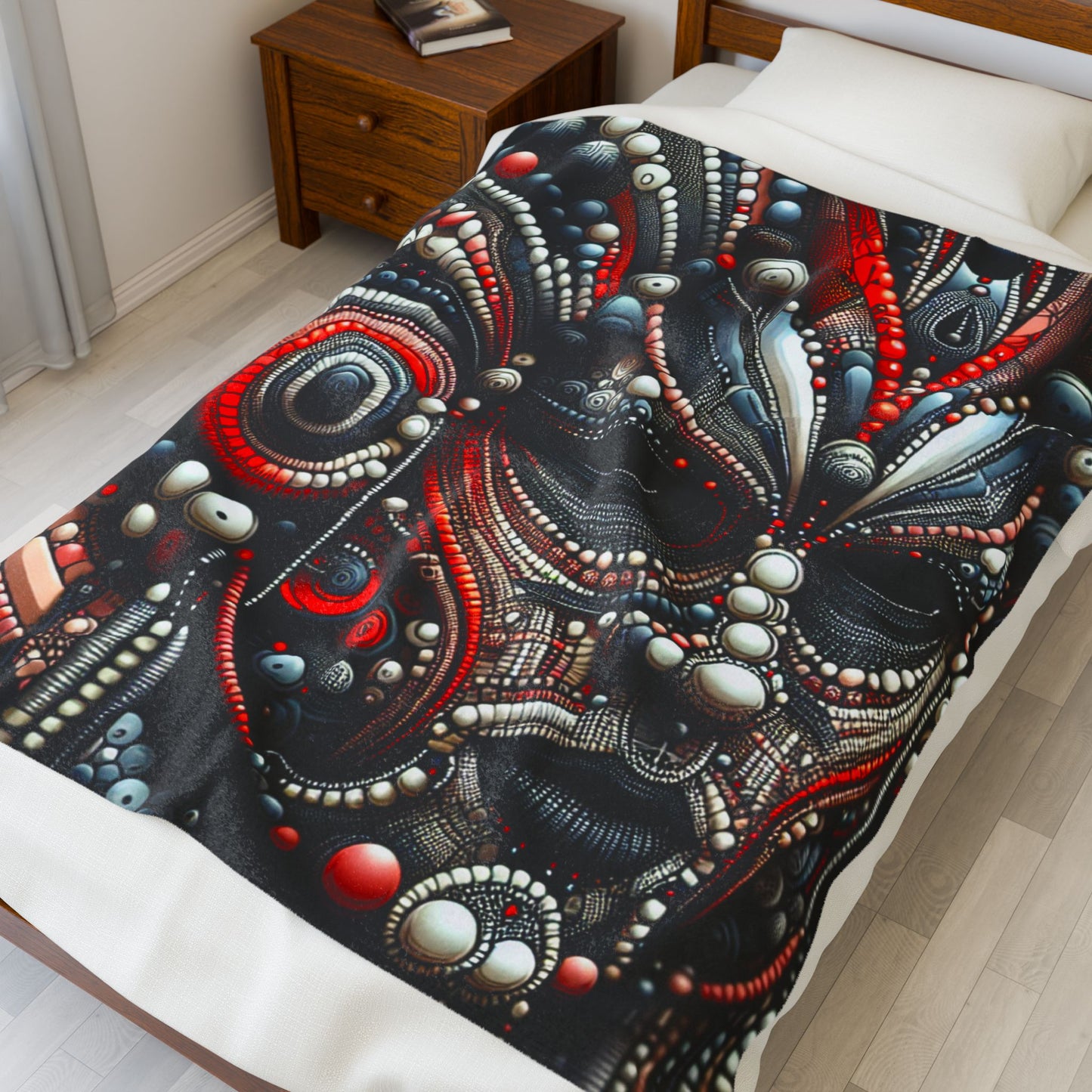 Mosaic of Intricate Dreams - Plush Blanket