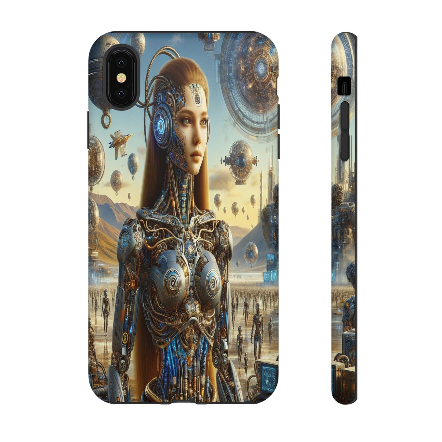Futuristic Realm of Technology - Phone Case