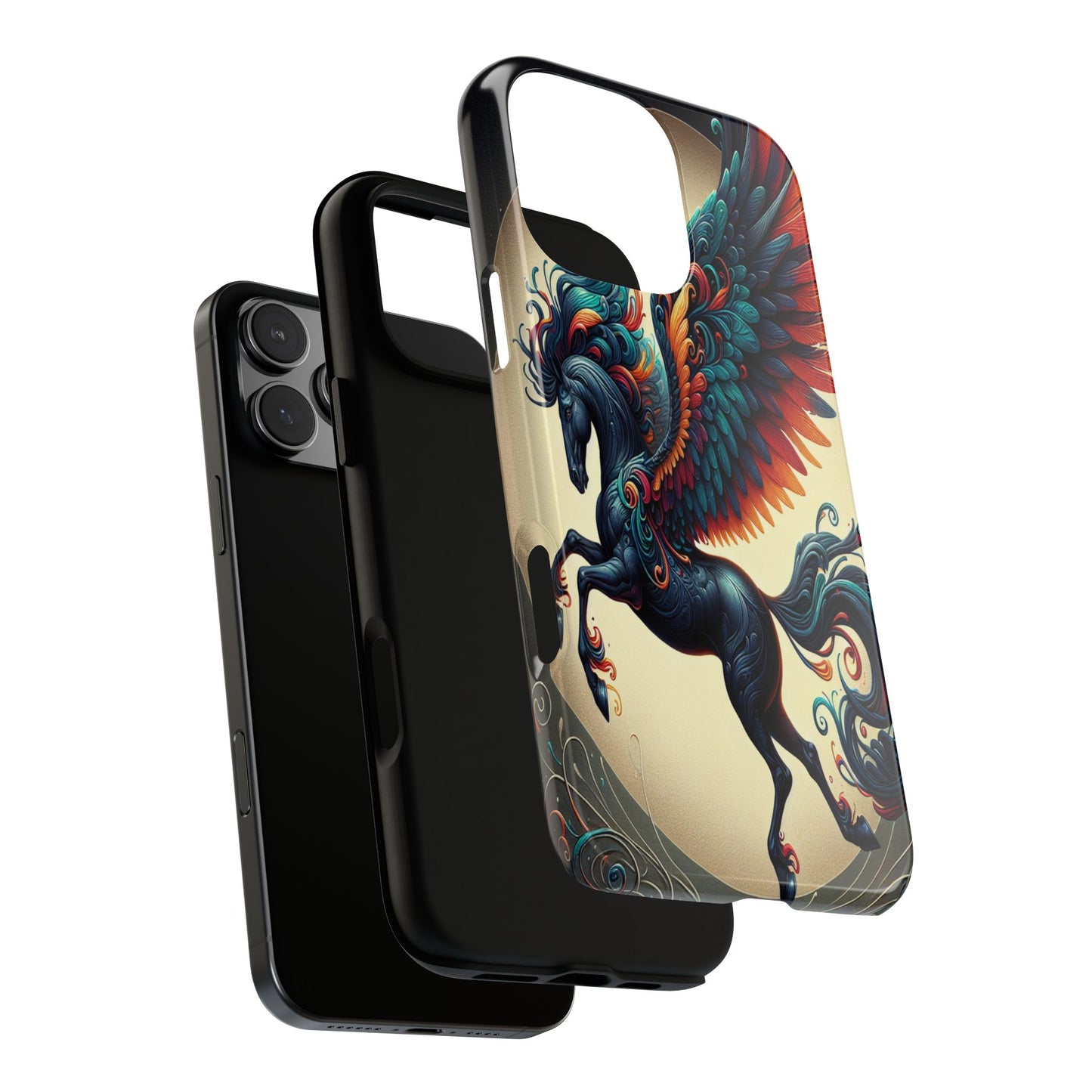 Winged Fantasy in Motion - Phone Case