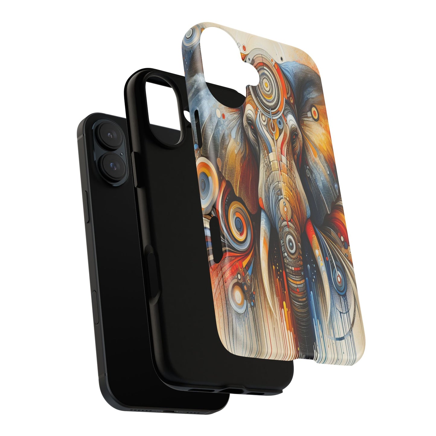 Elephant Kaleidoscope - Phone Case