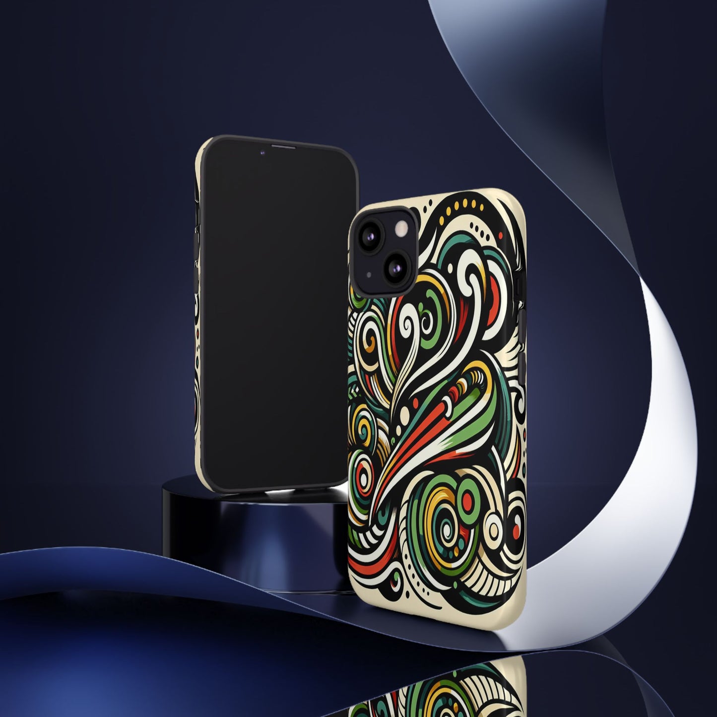Swirling Whispers - Phone Case