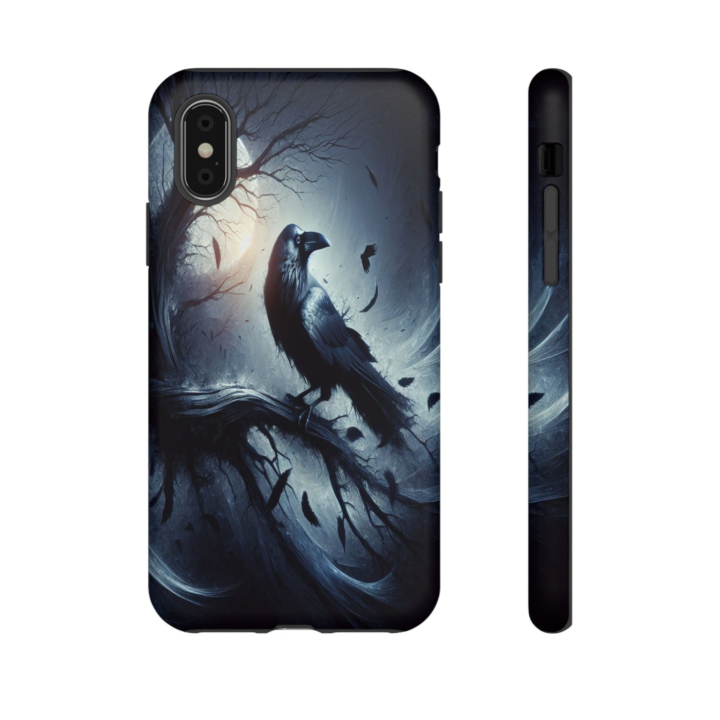 Glimpse of the Night Raven - Phone Case