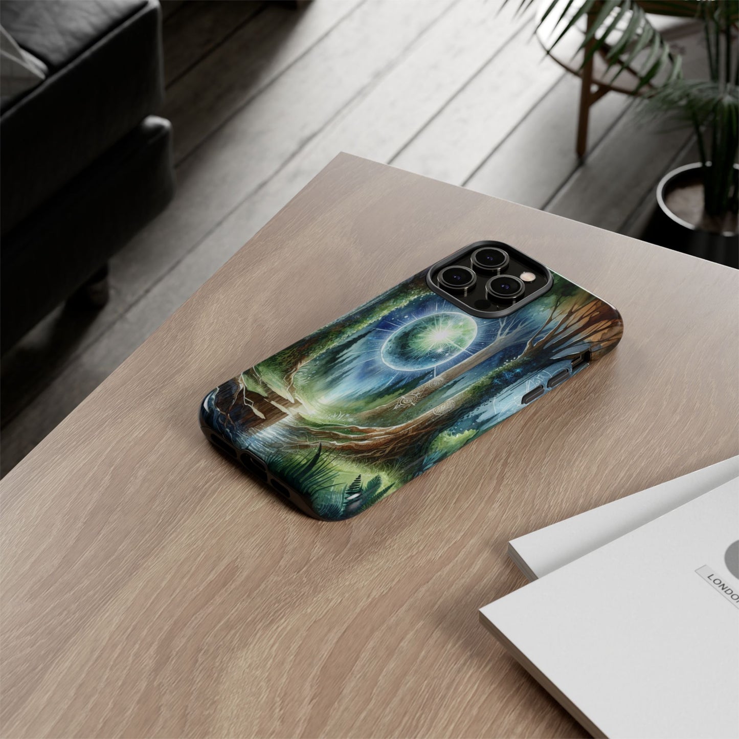 Celestial Forest Vista - Phone Case