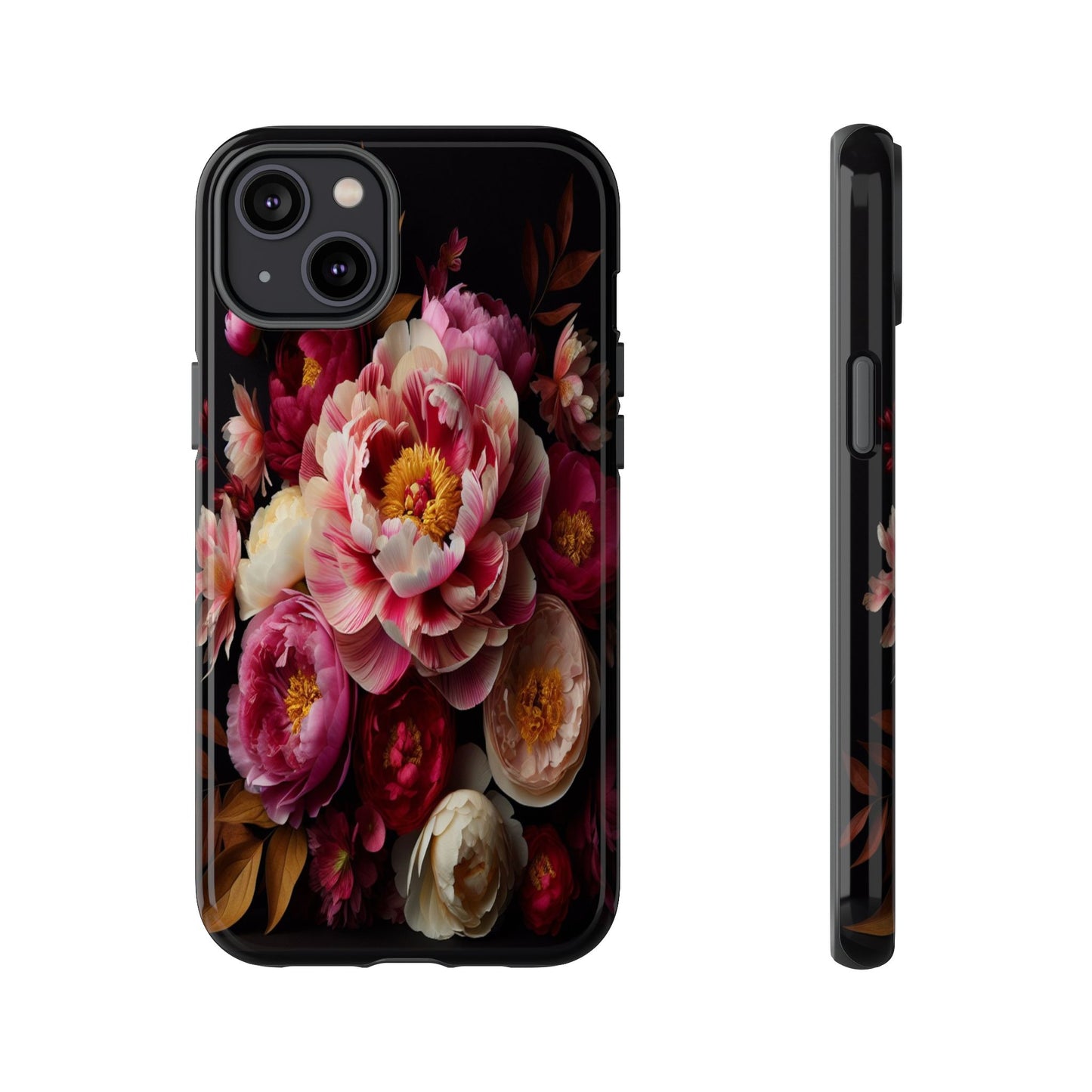 Custom ProtectiveRadiant Petals DisplayIphone Case Compatible With Iphone 16 15 14 - Phone Cover