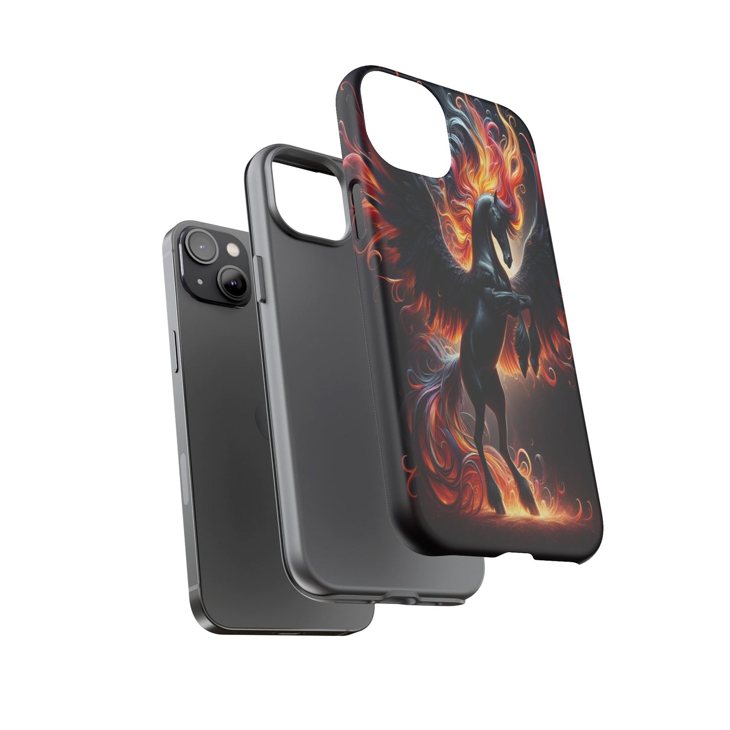 Custom ProtectiveWings of Fire and GraceIphone Case Compatible With Iphone 16 15 14 - Phone Cover