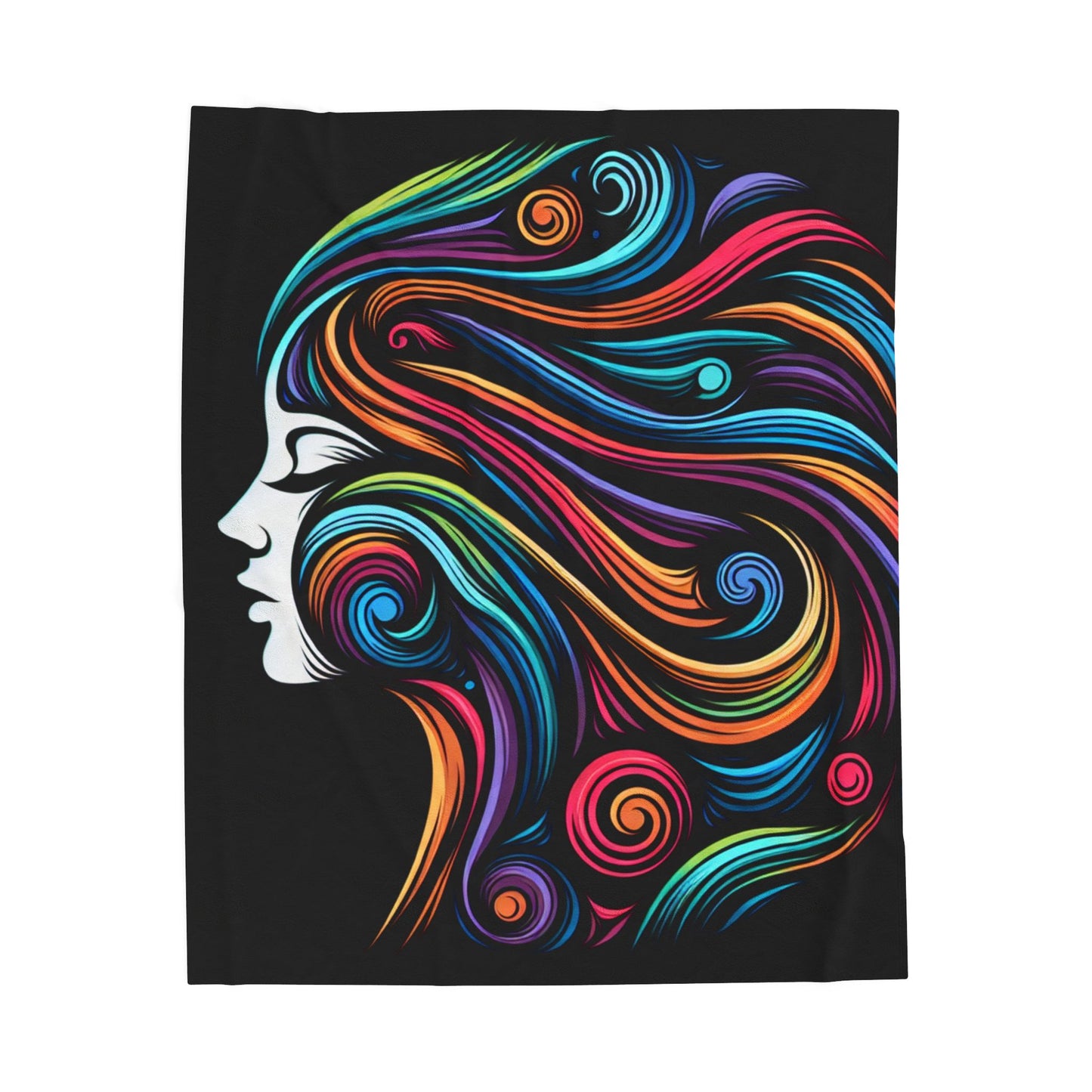 Flowing Beauty - Plush Blanket