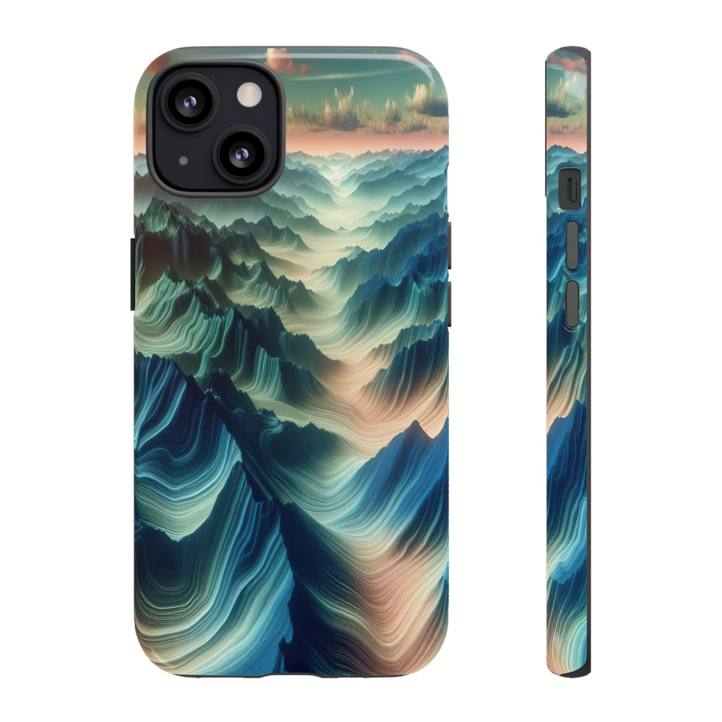 Ethereal Landscapes of Tranquility - Phone Case