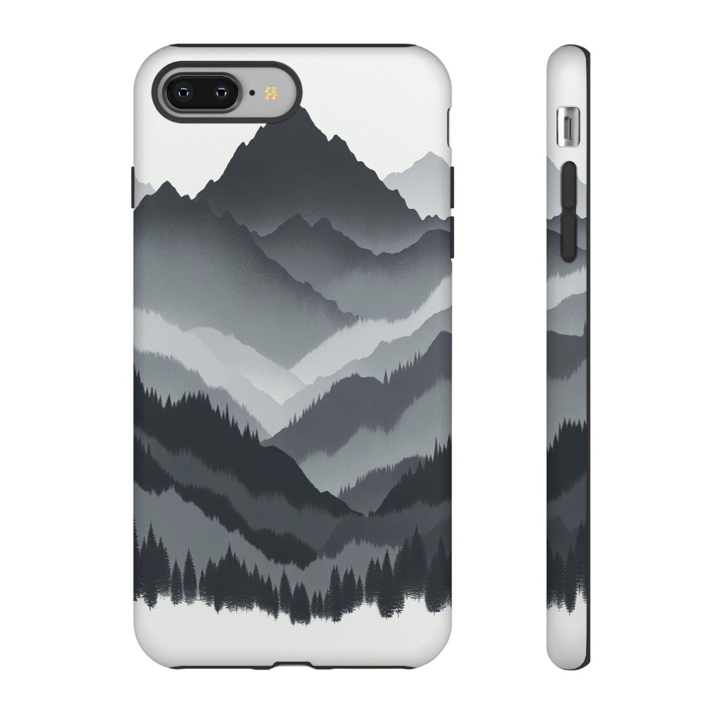 Layers of Misty Peaks - Phone Case