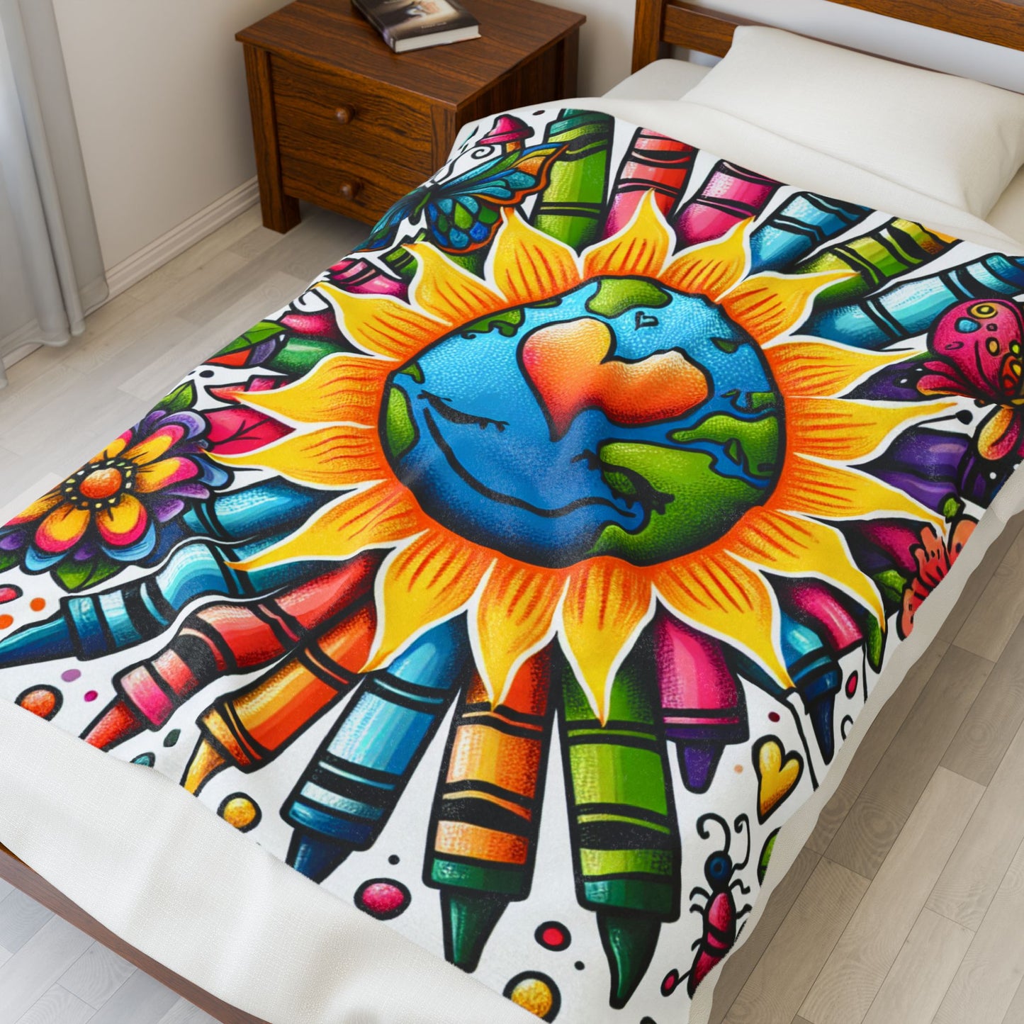 Joyful Creation Fiesta - Plush Blanket
