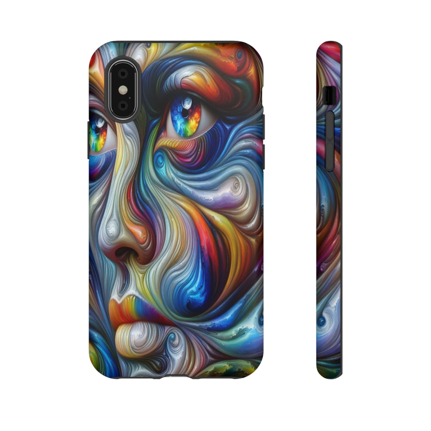 Custom ProtectiveKaleidoscopic VisionIphone Case Compatible With Iphone 16 15 14 - Phone Cover
