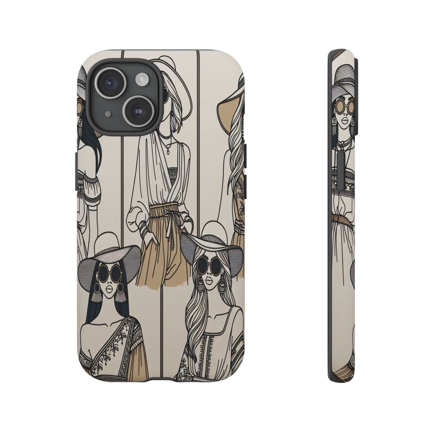 Chic Bohemian Fashion Styles - Phone Case