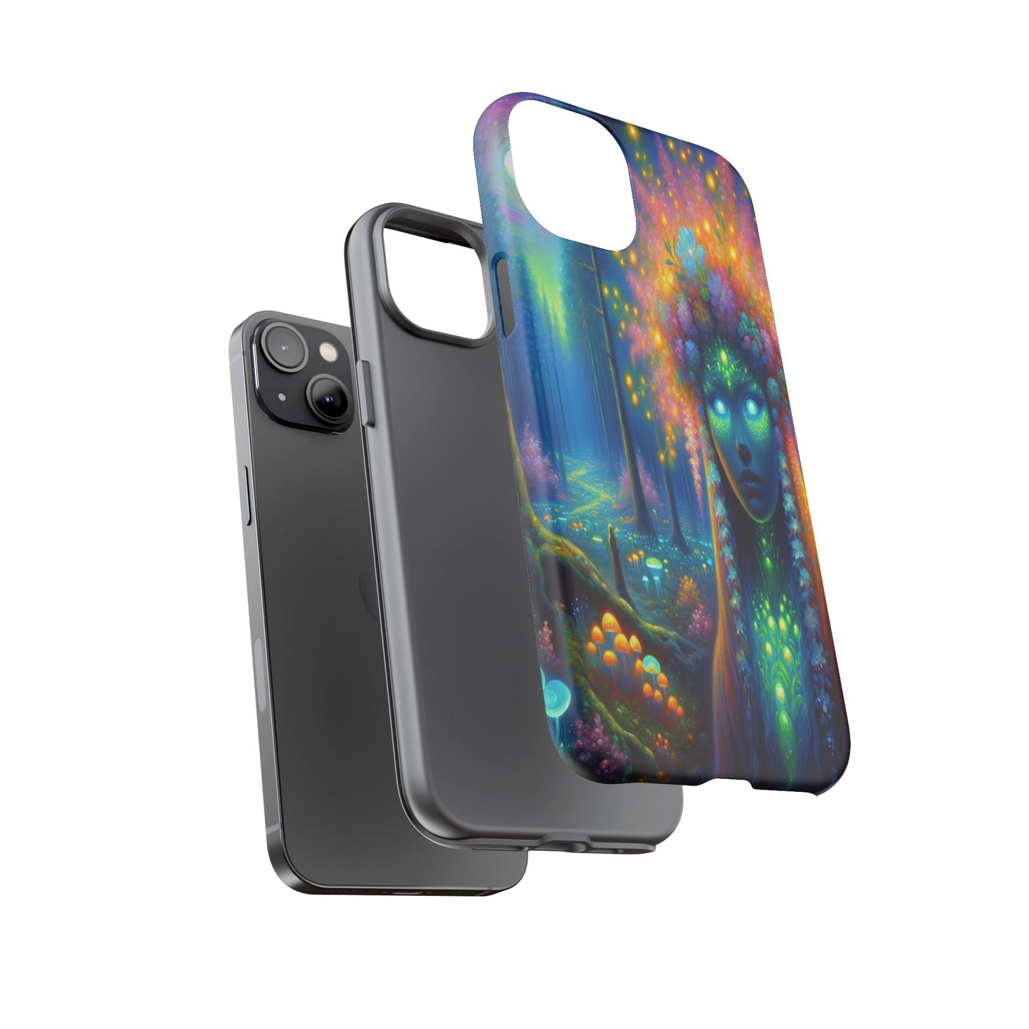 Forest of Mystical Lights - Phone Case