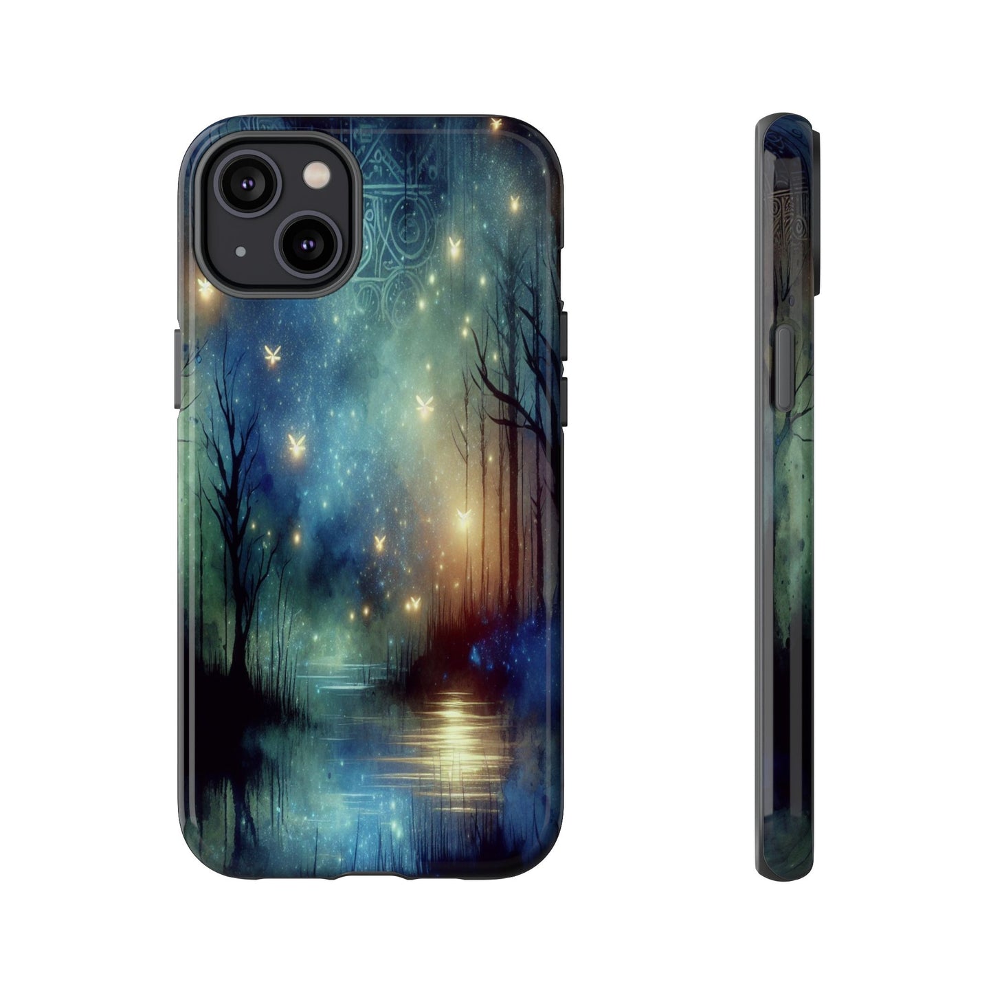 Starlit Fantasy Forest - Phone Case