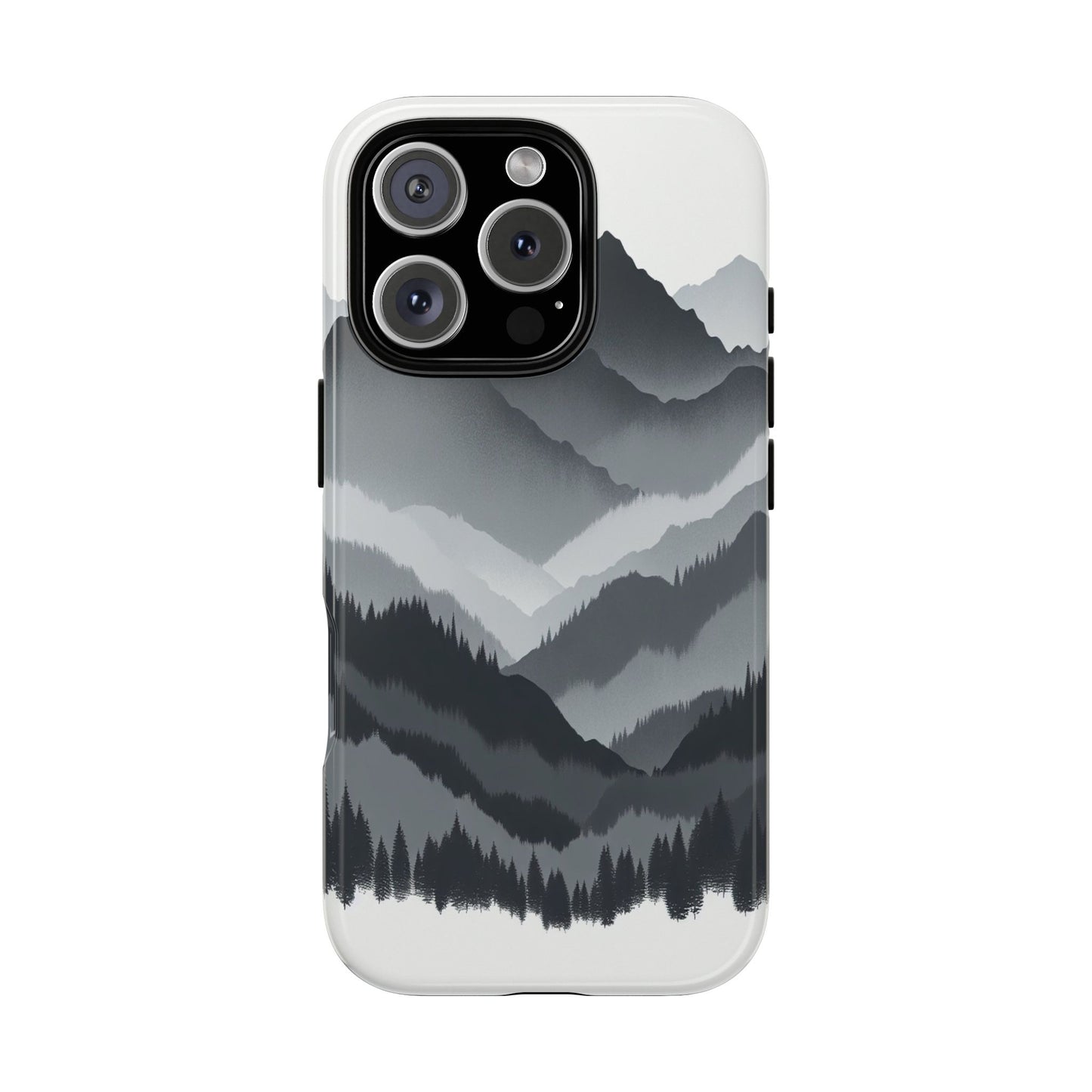 Layers of Misty Peaks - Phone Case