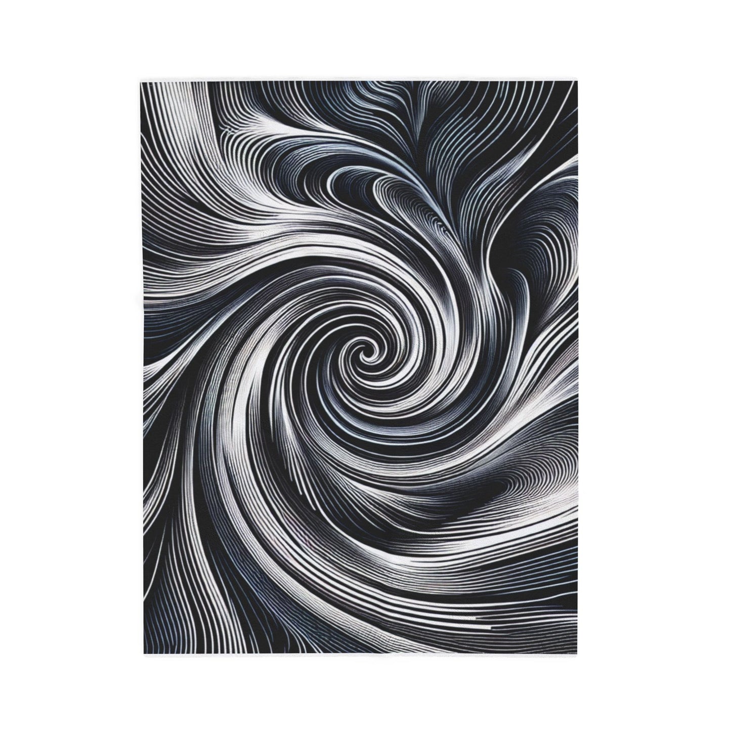 Whirling Currents - Plush Blanket