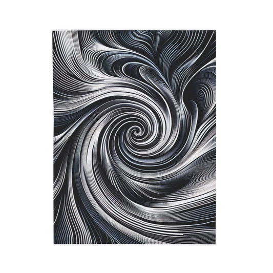 Whirling Currents - Plush Blanket