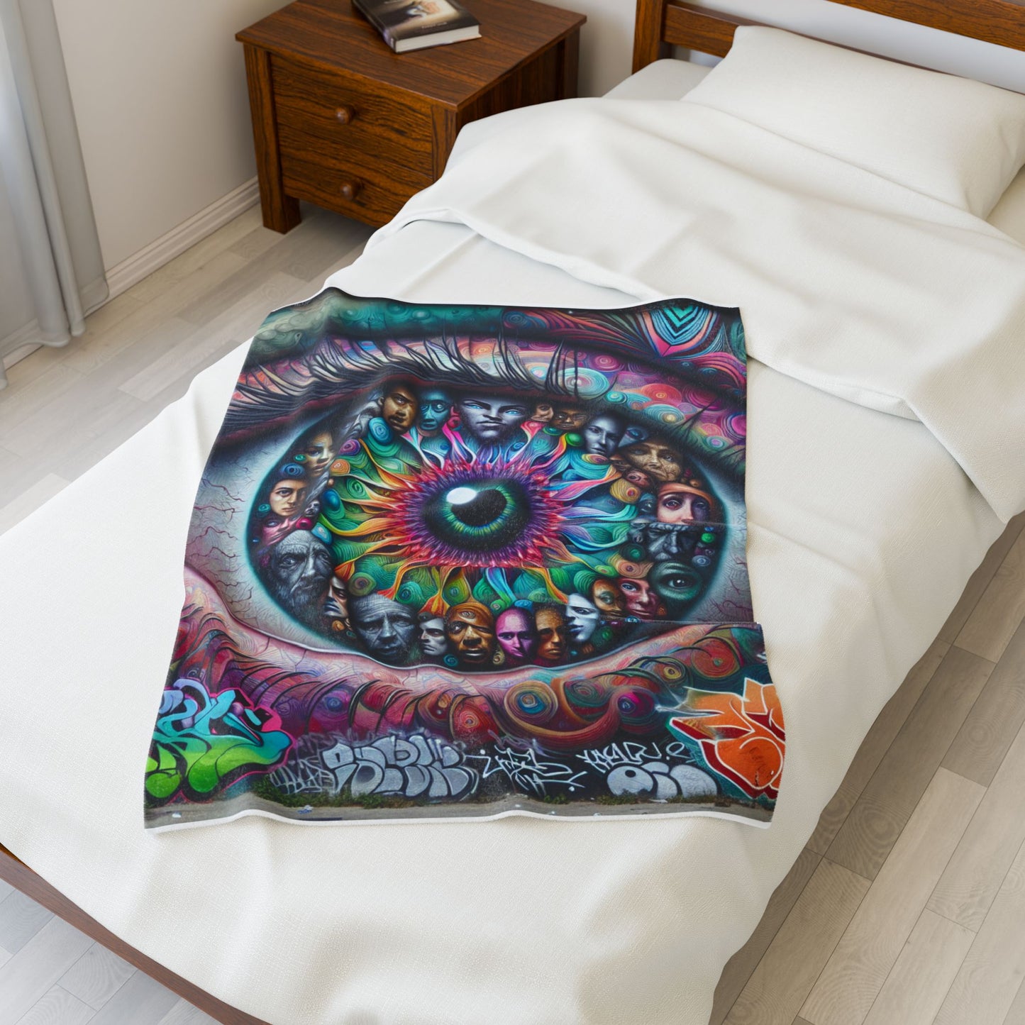 Eye of Diversity - Plush Blanket