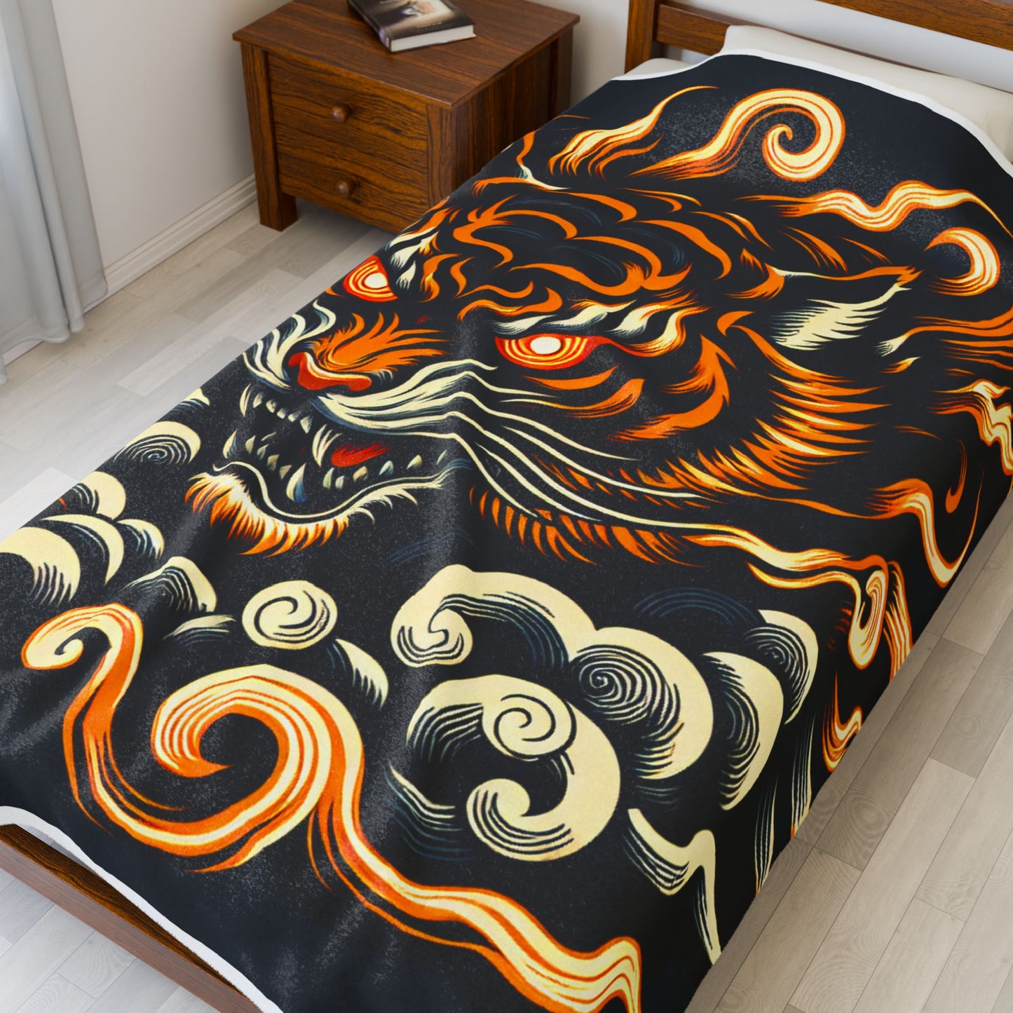 Fierce Essence of the Beast - Plush Blanket