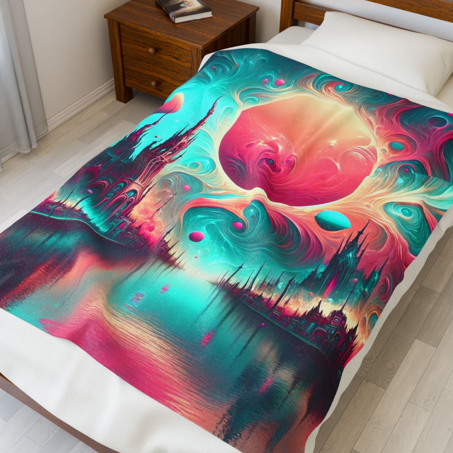 Chroma Reverie - Plush Blanket