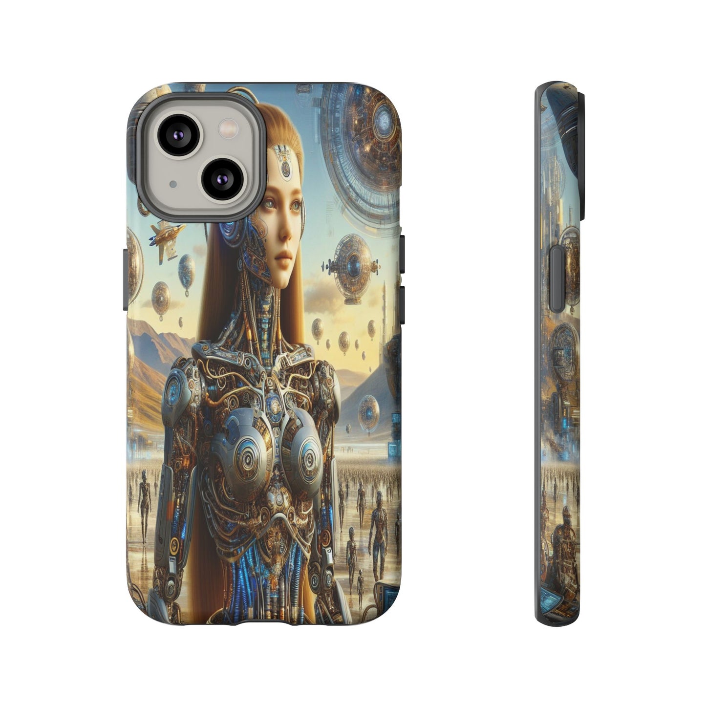 Futuristic Realm of Technology - Phone Case
