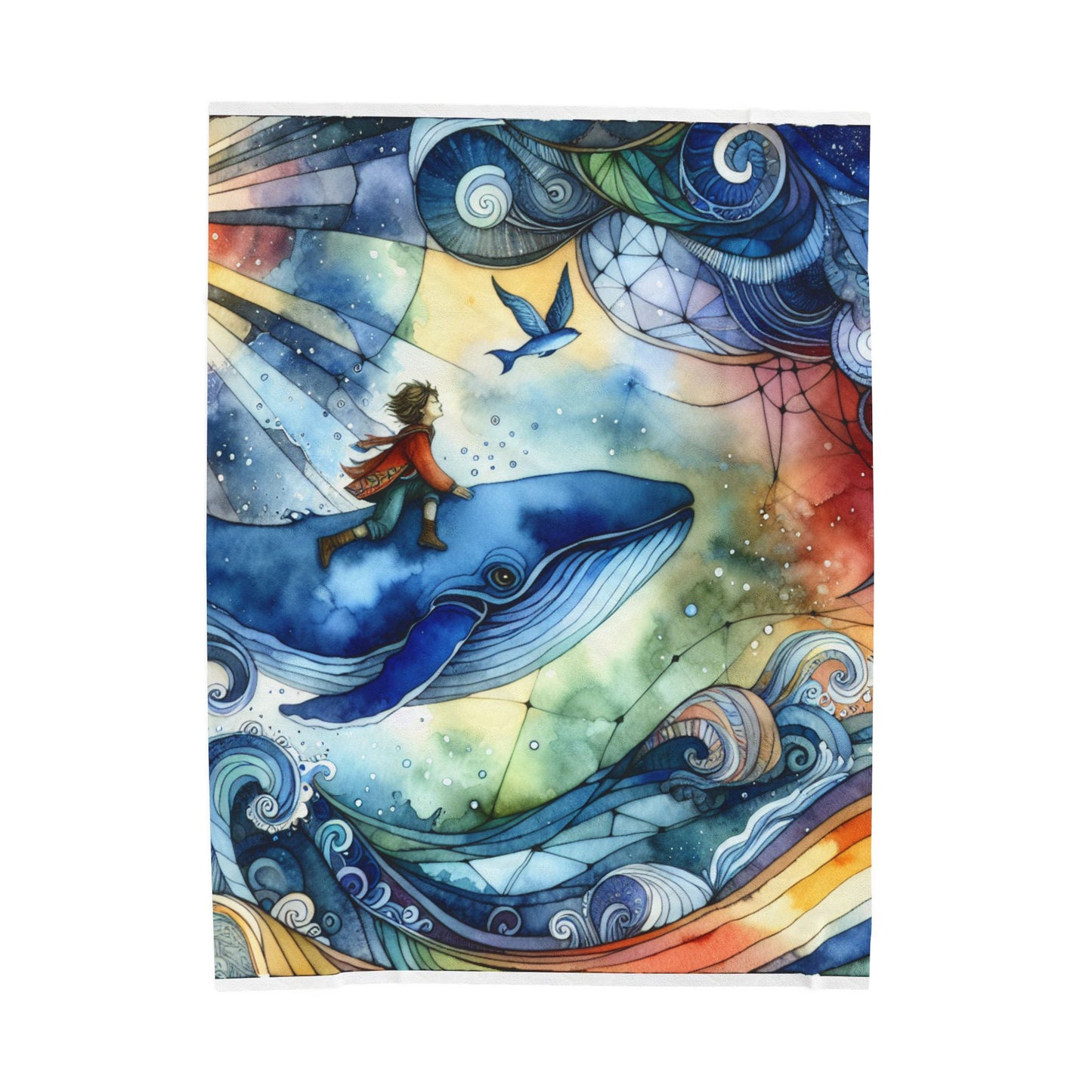 Journey Beyond Boundaries - Plush Blanket