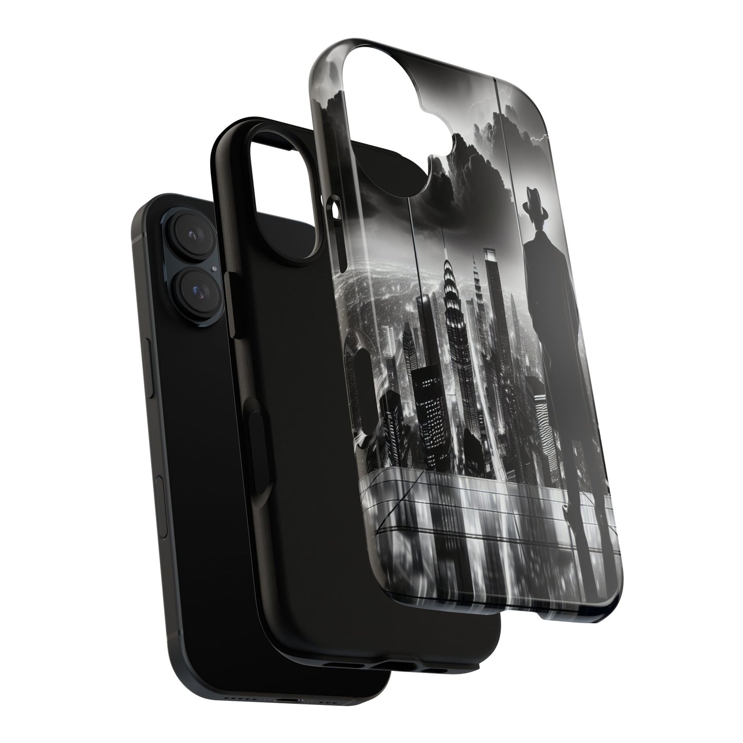 City from the Shadows - Phone Case