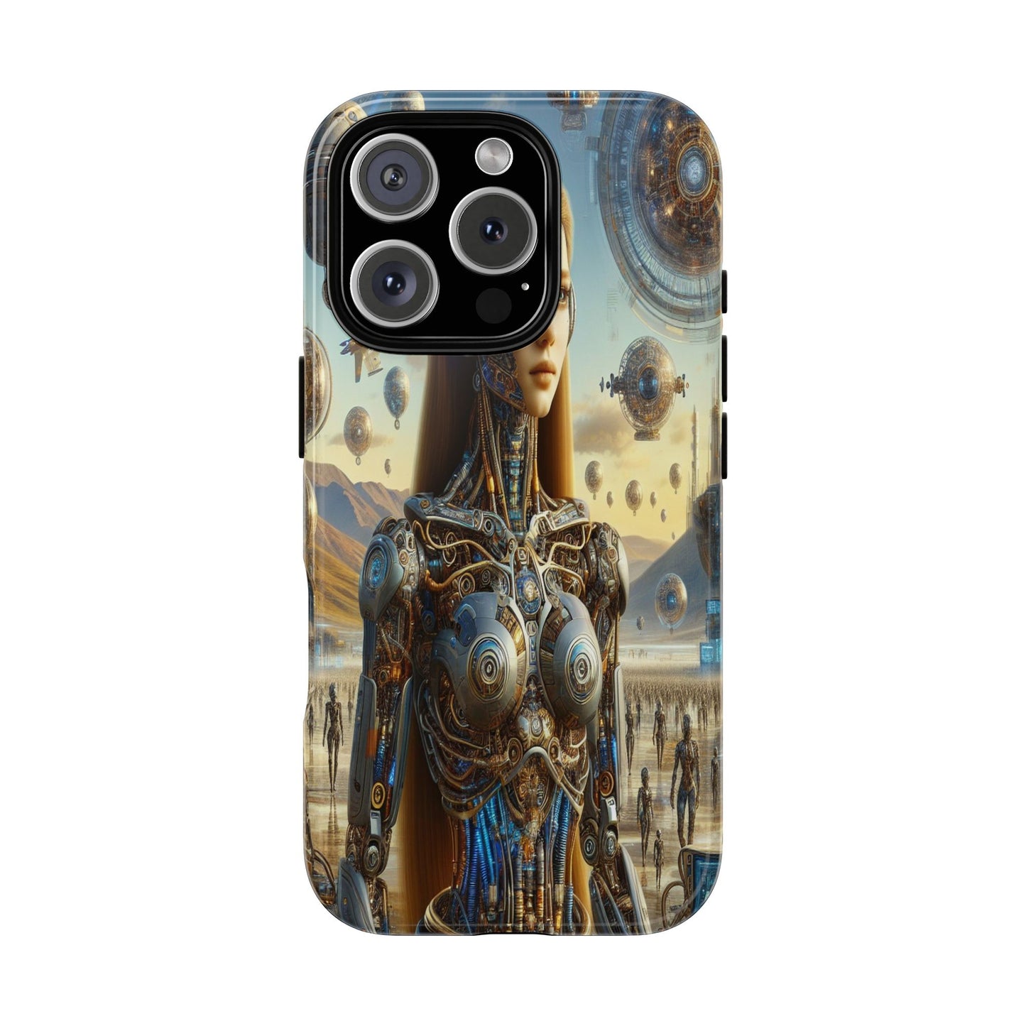 Futuristic Realm of Technology - Phone Case