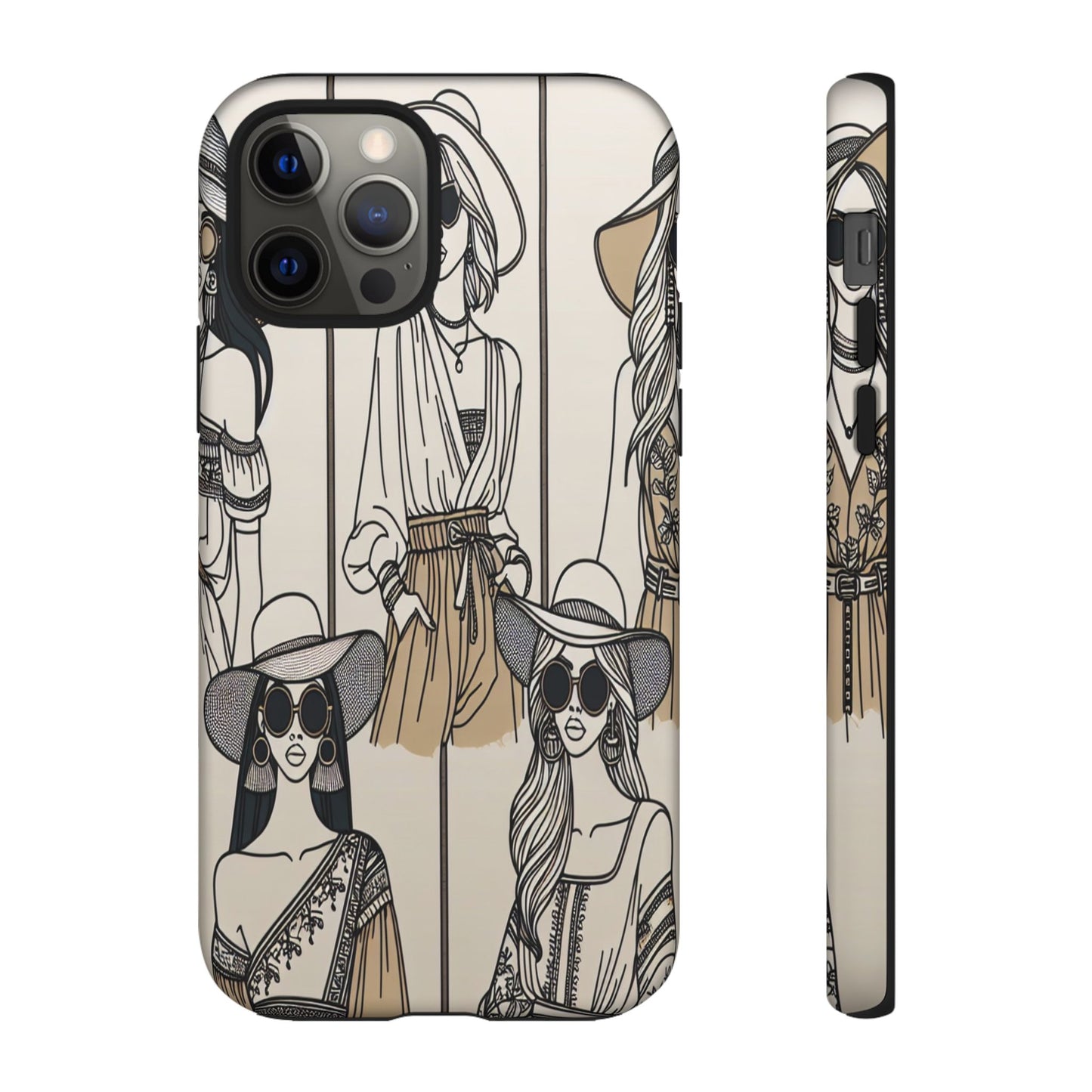 Chic Bohemian Fashion Styles - Phone Case