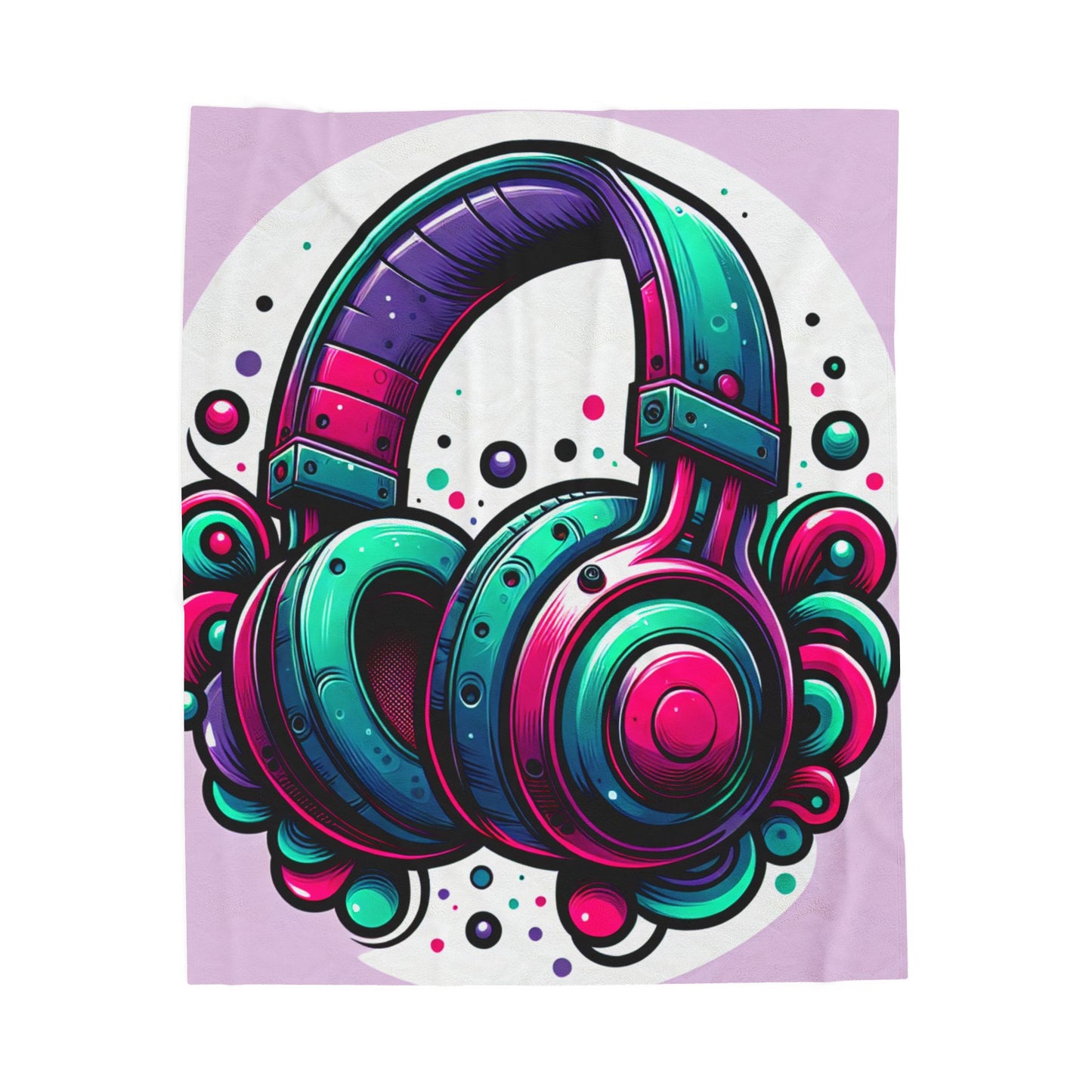 Rhythmic Groove Portal- Plush Blanket