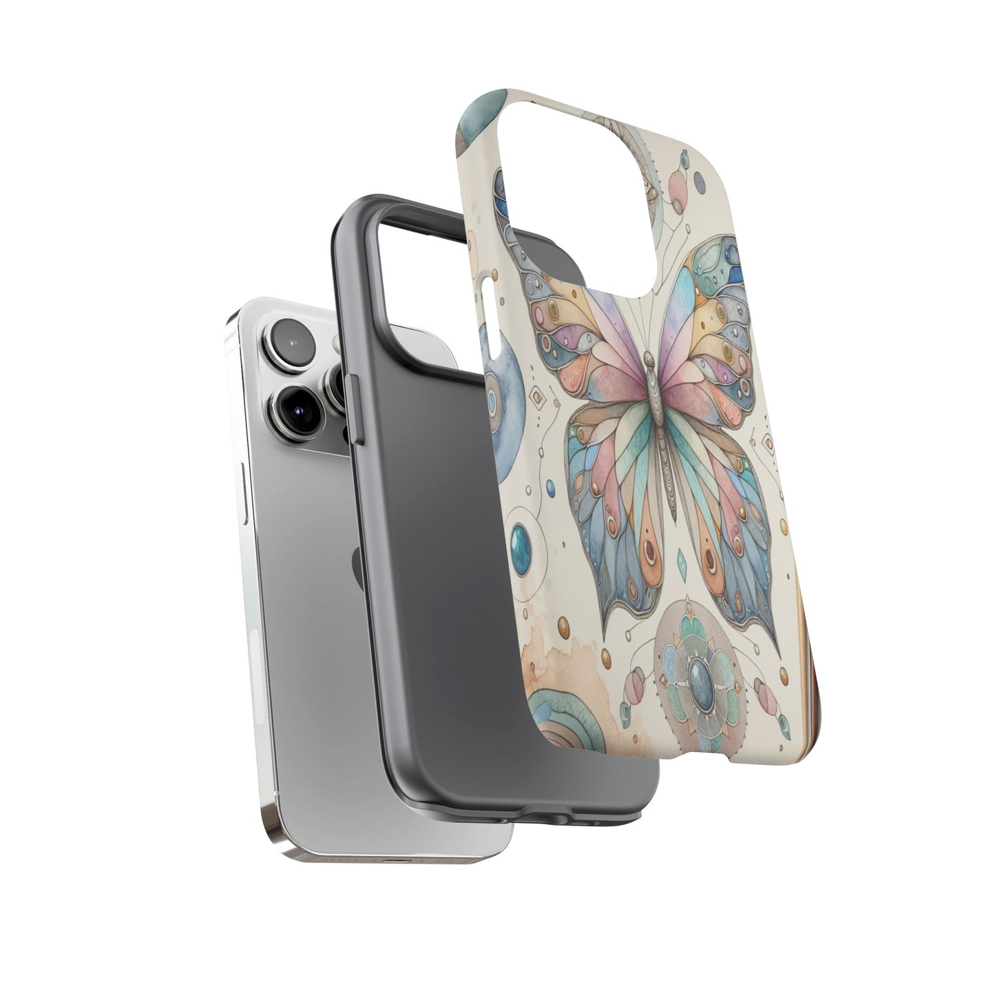 Kaleidoscope Wings - Phone Case