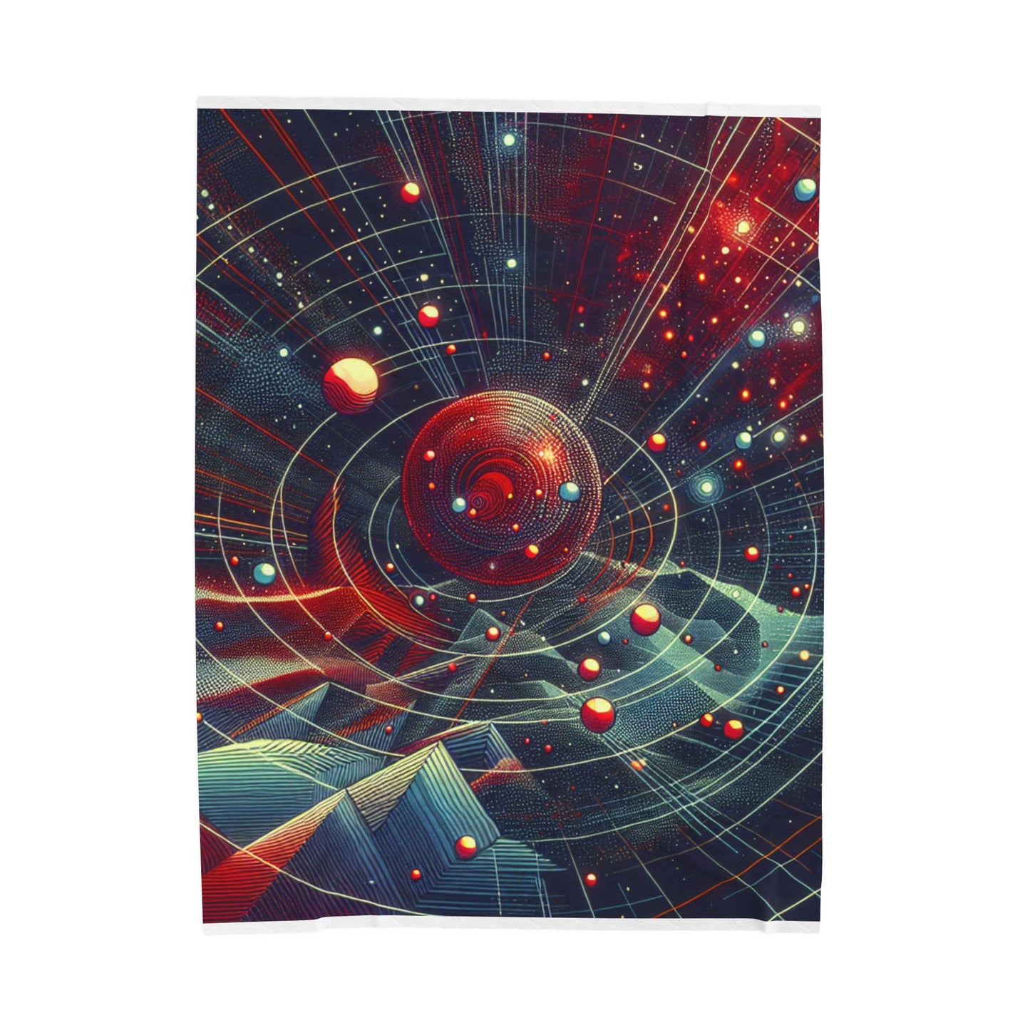 Galactic Odyssey - Plush Blanket