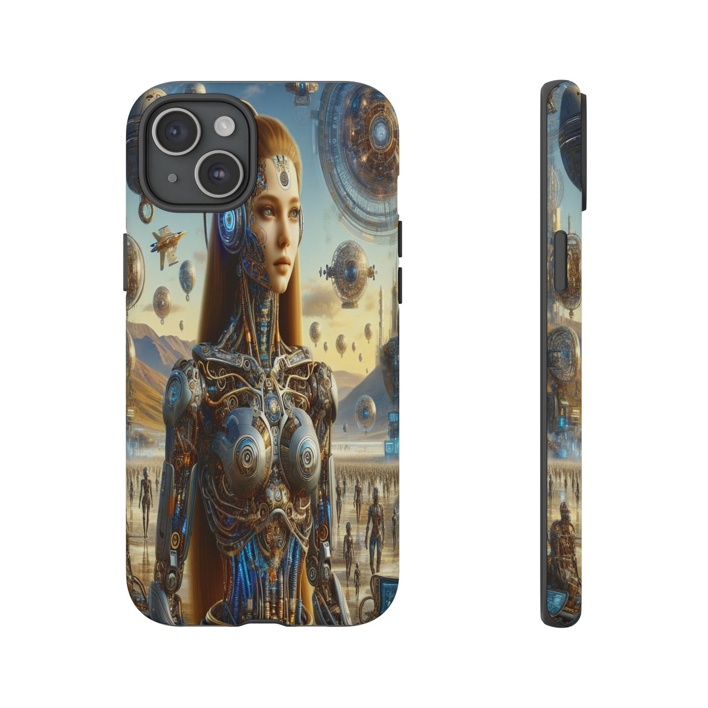 Futuristic Realm of Technology - Phone Case
