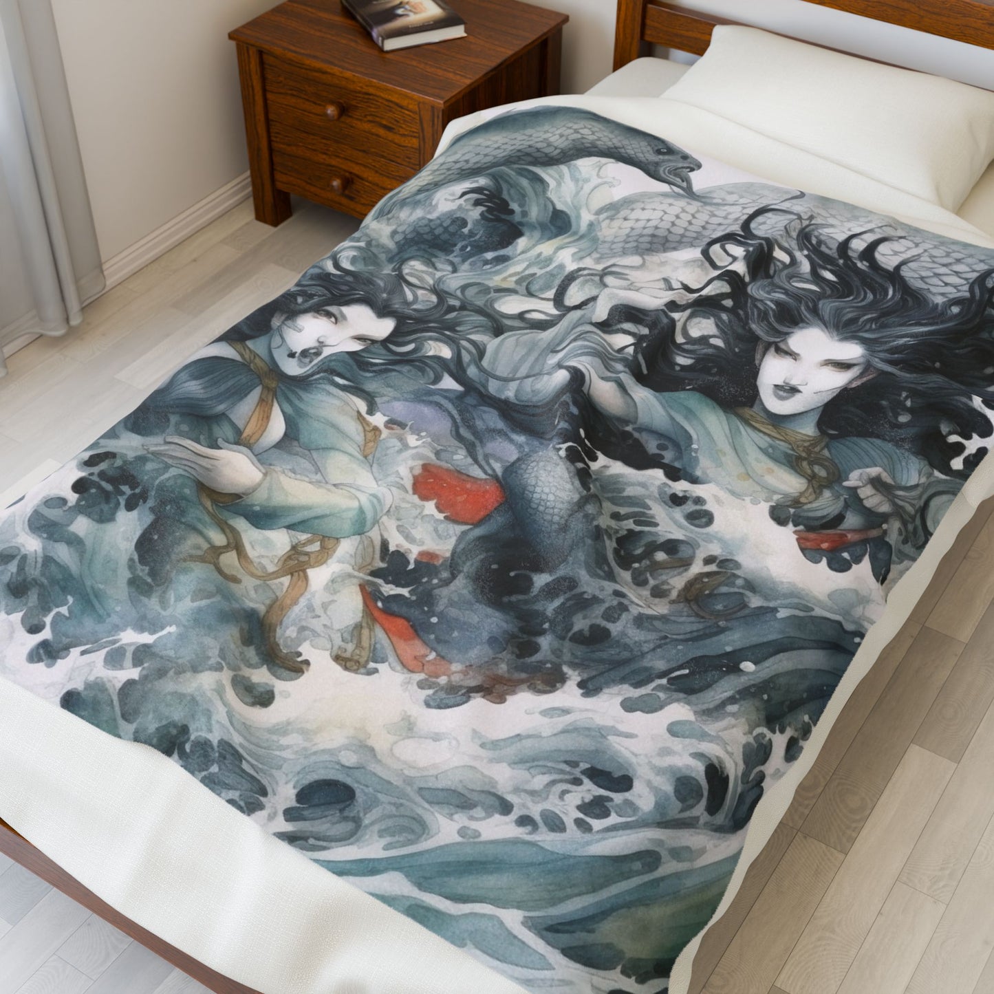 Mystical Sea Guardians Dance- Plush Blanket
