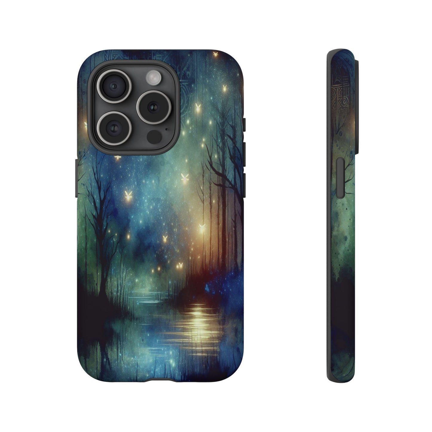 Starlit Fantasy Forest - Phone Case