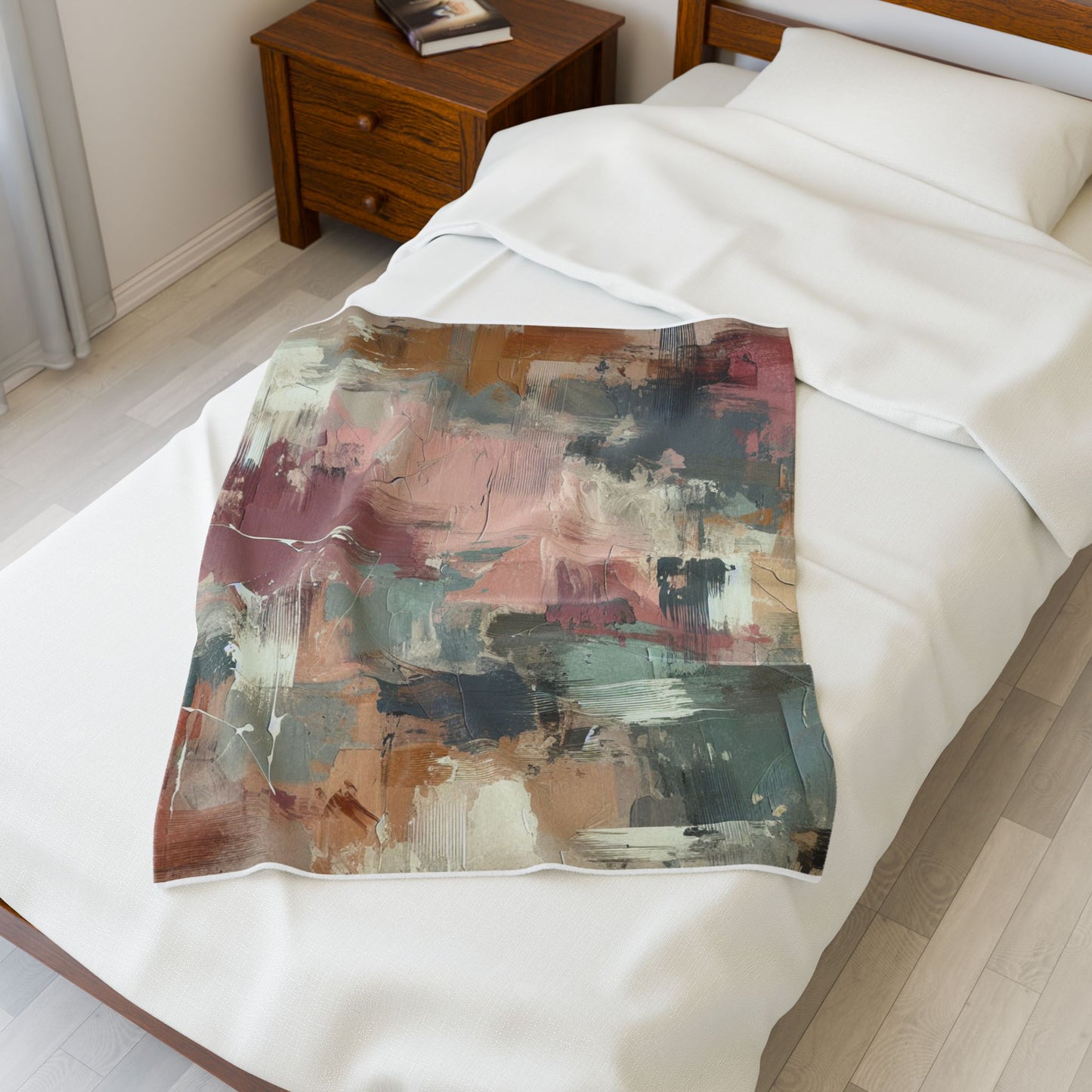 Colorful Interlude - Plush Blanket