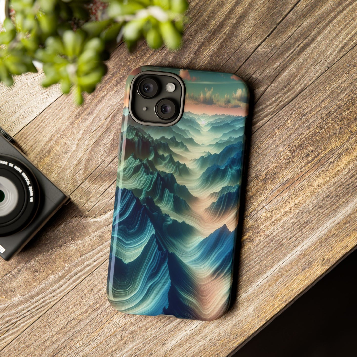 Ethereal Landscapes of Tranquility - Phone Case