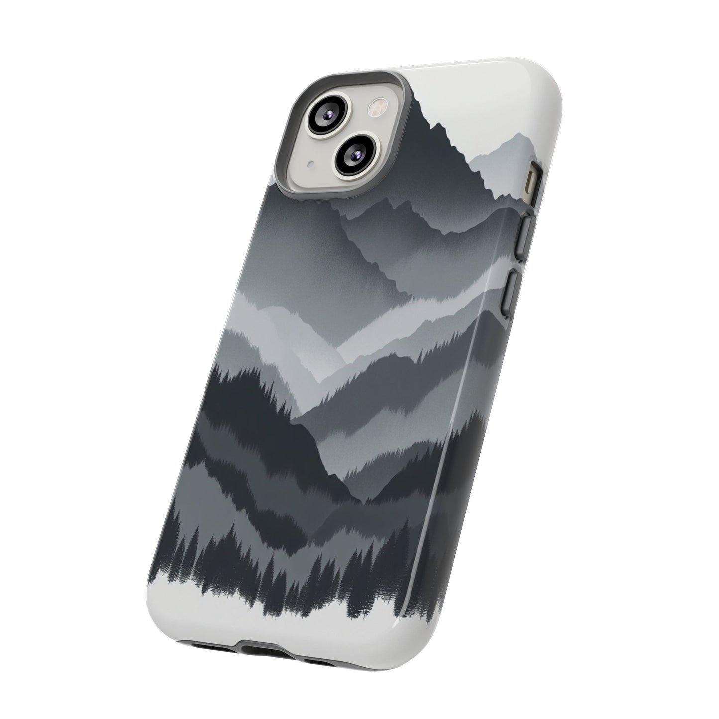 Layers of Misty Peaks - Phone Case