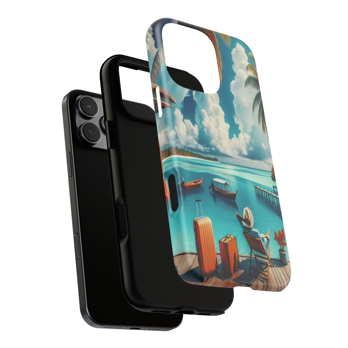 Island Escape Oasis - Phone Case